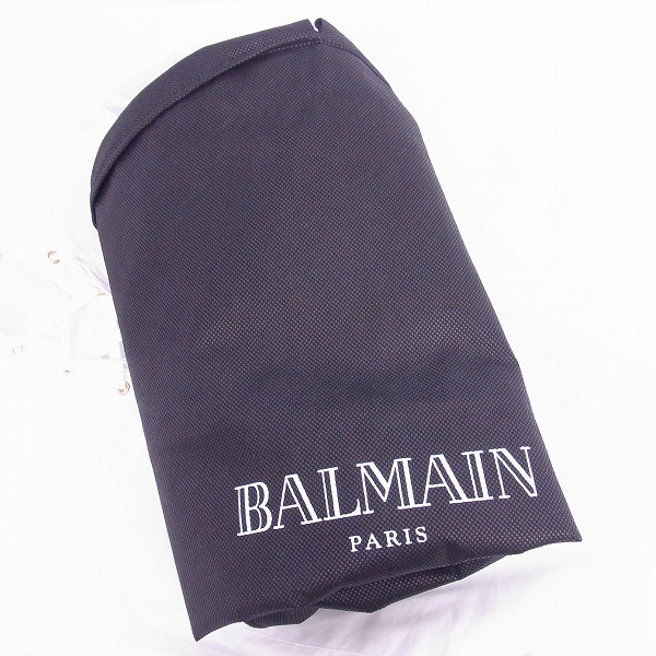 実際に弊社で買取させて頂いたBALMAIN/バルマン 17SS レースアップデザインプルオーバーシャツ S7H109T050/37の画像 7枚目