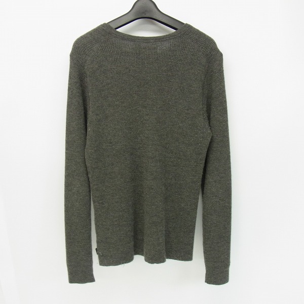 WTAPS/ダブルタップス ROKUDENASHI カシミア100% ニットワッフル 