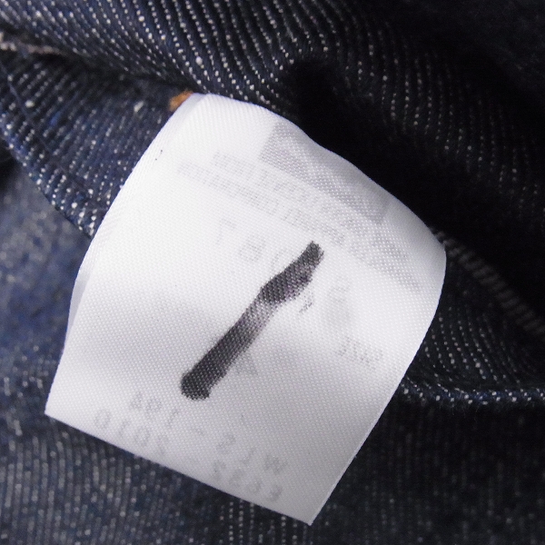 実際に弊社で買取させて頂いたWrangler×JOHN LAWRENCE SULLIVAN/ラングラー×ジョンローレンスサリバン デニムジャケット S1087/46の画像 5枚目