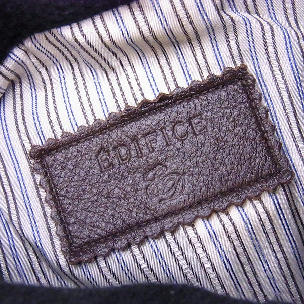 実際に弊社で買取させて頂いたEDIFICE/エディフィス カシミヤ混 マリンコート/42の画像 2枚目