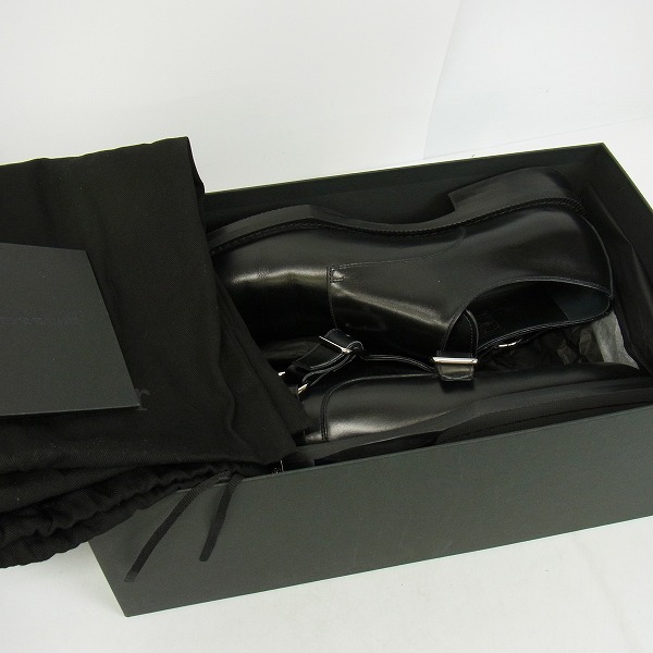 実際に弊社で買取させて頂いたDior/ディオール Christian Dior ATELIER ダブルモンクストラップ レザーシューズ 3DE266XHU/42の画像 7枚目