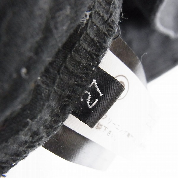 実際に弊社で買取させて頂いたBALMAIN/バルマン 14SS ボックスキルティングバイカーパンツ ブラック/S4HT537C489T/27の画像 4枚目