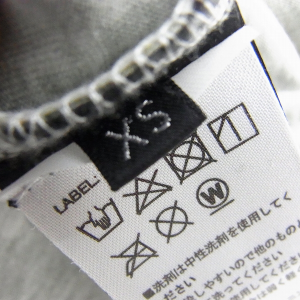 実際に弊社で買取させて頂いたBALMAIN/バルマン 17AW カモフラ ゴールドレタープリント カットソー W7H8601I042M/XSの画像 3枚目