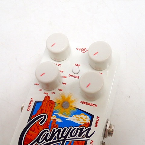 実際に弊社で買取させて頂いた【音出し確認済】Electro-Harmonix/エレクトロハーモニックス CANYON Delay & Looper エフェクターの画像 6枚目