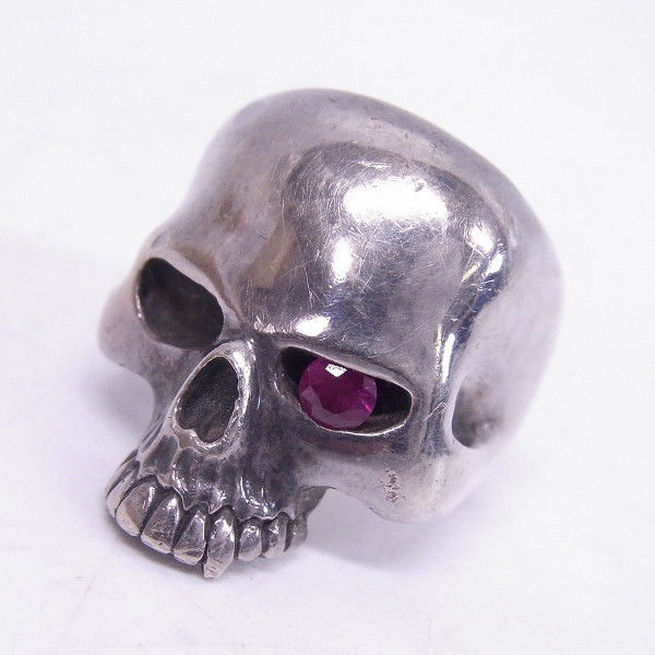 実際に弊社で買取させて頂いたCRAZY PIG/クレイジーピッグ　ラージエビルスカル/リング 21号