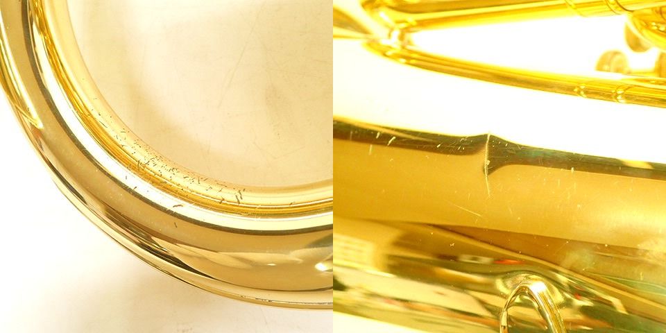 実際に弊社で買取させて頂いた★YAMAHA/ヤマハ YEP321 YEP-321 ユーフォニアム 管楽器 ハードケース付の画像 6枚目