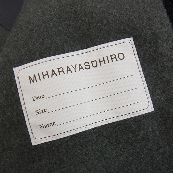 実際に弊社で買取させて頂いたMIHARAYASUHIRO/ミハラヤスヒロ 袖変形 テーラードジャケット 31091151/Mの画像 2枚目