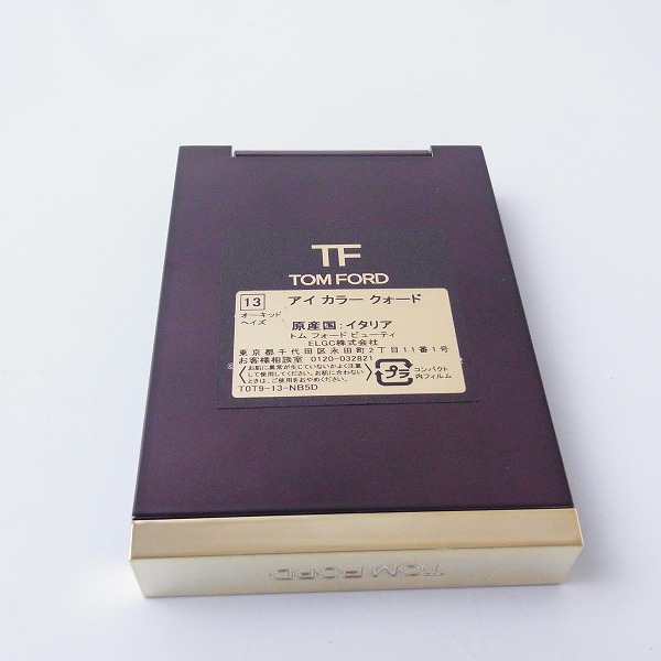 実際に弊社で買取させて頂いたTOM FORD/トムフォード アイカラー クォード 13 オーキッドヘイズ アイシャドウの画像 2枚目