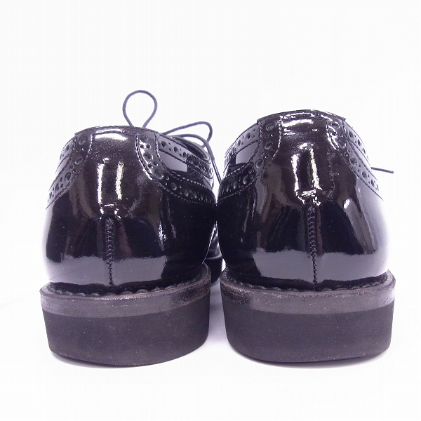 実際に弊社で買取させて頂いたJOHN LAWRENCE SULLIVAN/ジョンローレンスサリバン ウィングチップ スクエアトゥ ドレスシューズ/8の画像 1枚目