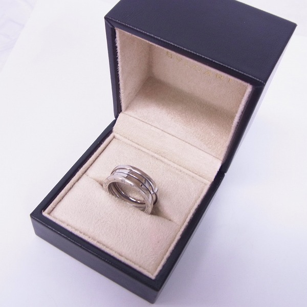 実際に弊社で買取させて頂いたBVLGARI/ブルガリ B-ZERO1/ビーゼロワン K18WG AN191024 3バンドリング/15.5号