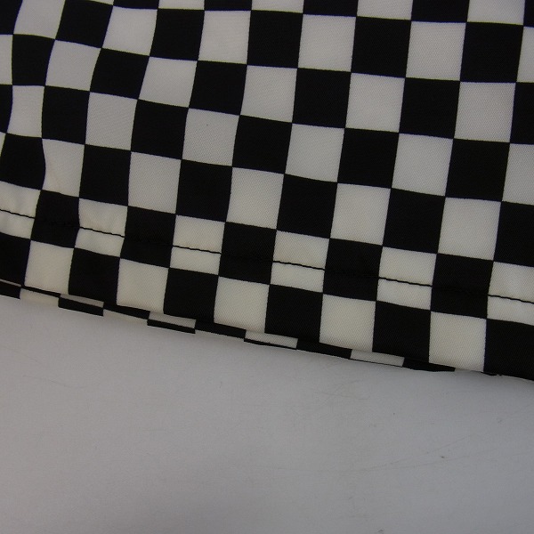 実際に弊社で買取させて頂いた【JPタグ】GIVENCHY/ジバンシー チェッカー柄 ジャケット/ブルゾン Size：50の画像 7枚目