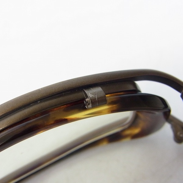 実際に弊社で買取させて頂いたless than human/レスザンヒューマン OkaOde ダlaiラ0 メガネフレームの画像 7枚目