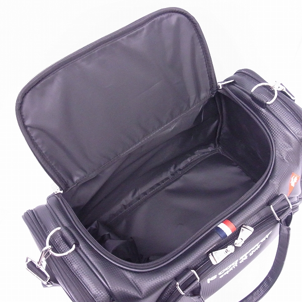 実際に弊社で買取させて頂いたle coq sportif/ルコックスポルティフ ゴルフボストンバッグ カーボン ブラックの画像 3枚目