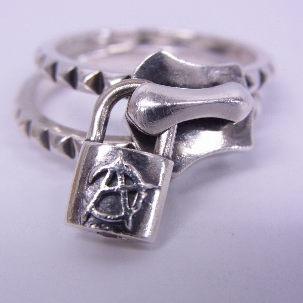 実際に弊社で買取させて頂いたDEAL DESIGN/ディールデザイン マジカルジップ リング/16.5号の画像 1枚目