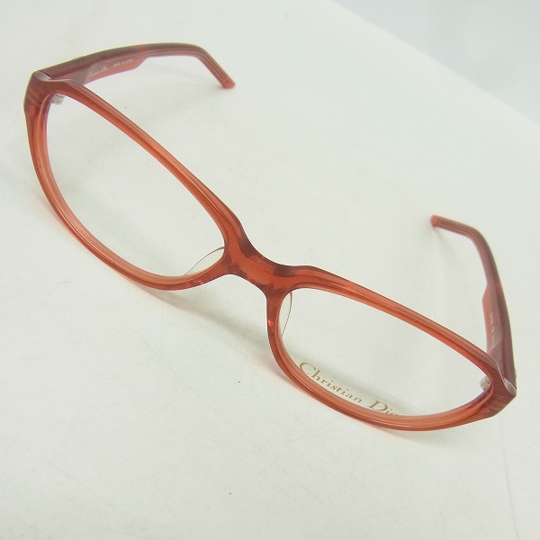実際に弊社で買取させて頂いたChristian Dior/クリスチャンディオール メガネフレーム レッド CD-7014J C3B