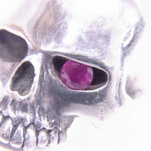 実際に弊社で買取させて頂いたCRAZY PIG/クレイジーピッグ　ラージエビルスカル/リング 21号の画像 6枚目