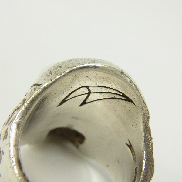 実際に弊社で買取させて頂いたCRAZY PIG/クレイジーピッグ Plagueスカルリング/21号の画像 5枚目