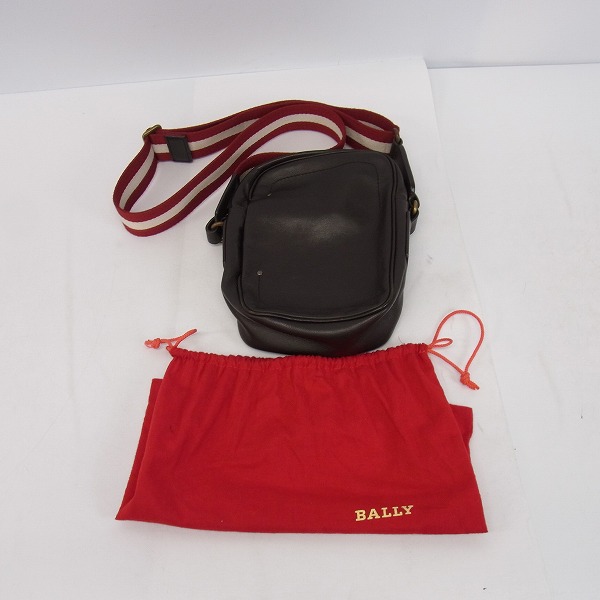 実際に弊社で買取させて頂いたBALLY/バリー ショルダーバッグ TABIO-Nの画像 8枚目