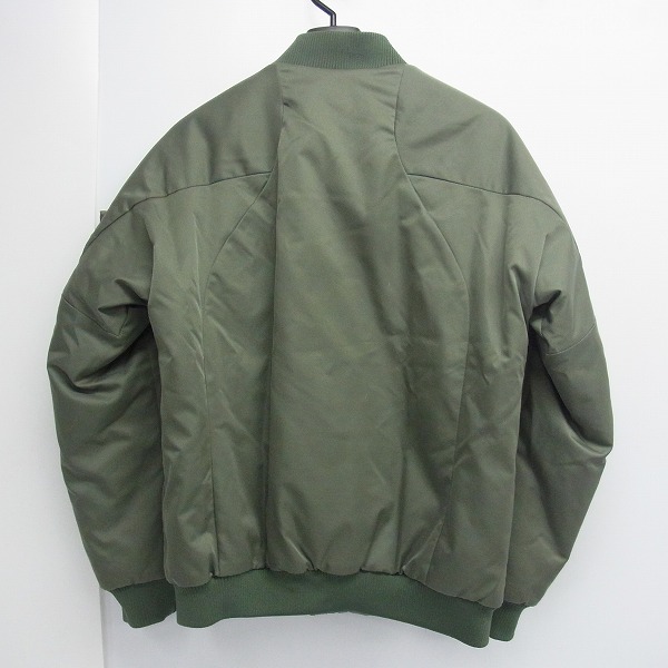実際に弊社で買取させて頂いたHARE/ハレ 冬物 ブルゾン MA-1ジャケット/HA030046TR/S の画像 1枚目