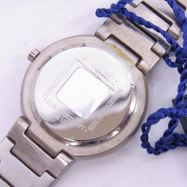 実際に弊社で買取させて頂いたGIVENCHY/ジバンシー 白文字盤 ステンレス シルバー ペアウォッチ 腕時計の画像 2枚目