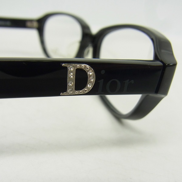 実際に弊社で買取させて頂いたChristian Dior/クリスチャンディオール メガネフレーム CD-7014J B6Vの画像 9枚目