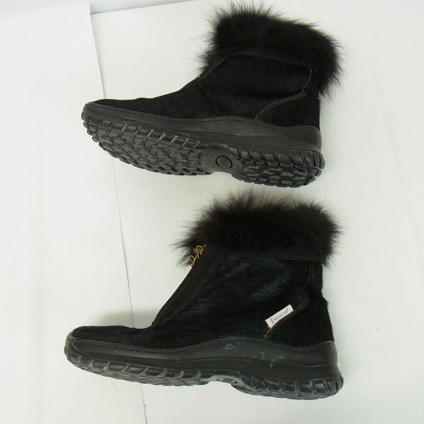 MONCLER/モンクレール ファー ブーツ ジップ/40の買取実績