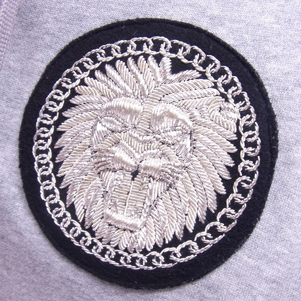 実際に弊社で買取させて頂いたBALMAIN/バルマン 14SS ノースリーブ ジップ パーカー S4HJ644B765B/XSの画像 3枚目