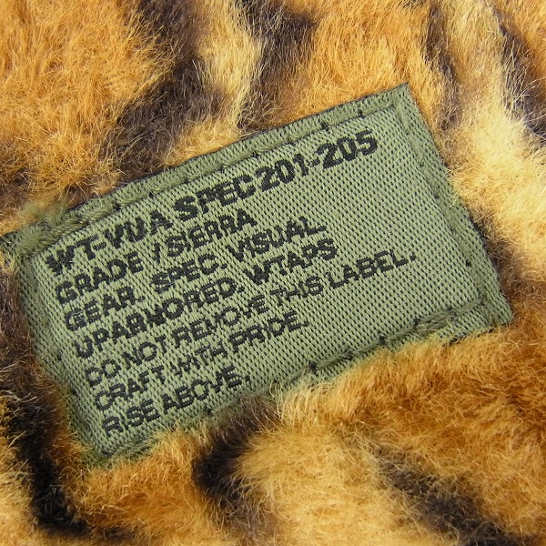 WTAPS/ダブルタップス JUNGLE CHOPPED レオパード切替 ハーフ カーゴ