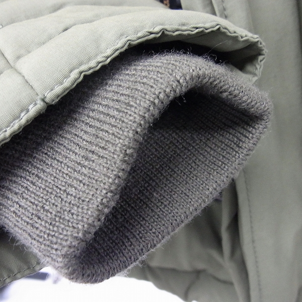 実際に弊社で買取させて頂いたNEIGHBORHOOD/ネイバーフッド ボアフード モッズコート NH-2814 カーキ/Mの画像 4枚目