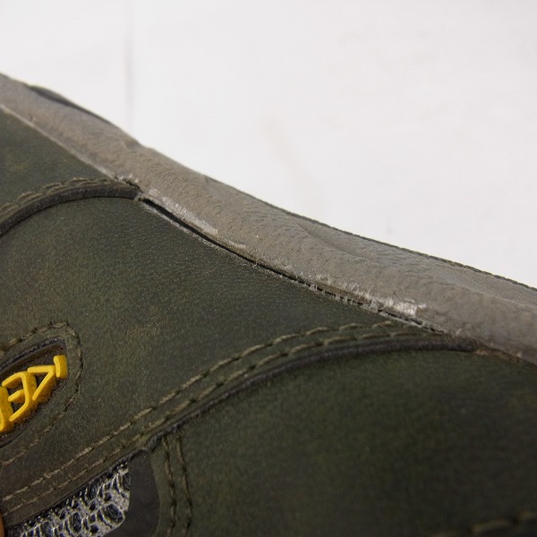 実際に弊社で買取させて頂いたKEEN/キーン スウェードトレッキングシューズ マウンテンブーツ 1013272/28の画像 6枚目