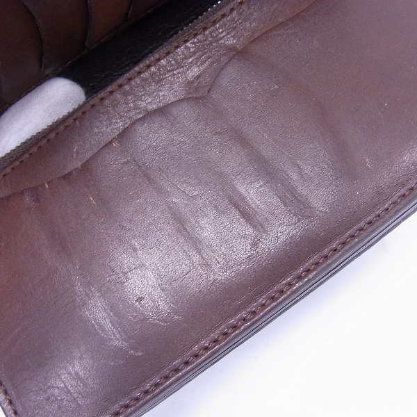 実際に弊社で買取させて頂いたFUNNY/ファニー 二つ折り 長財布/レザーウォレットの画像 7枚目
