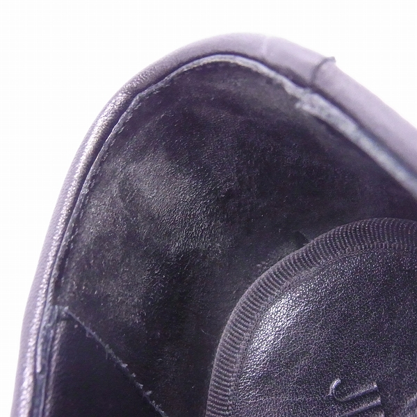 実際に弊社で買取させて頂いたJIMMY CHOO/ジミーチュウ タッセルローファー/レザーシューズ 43の画像 7枚目