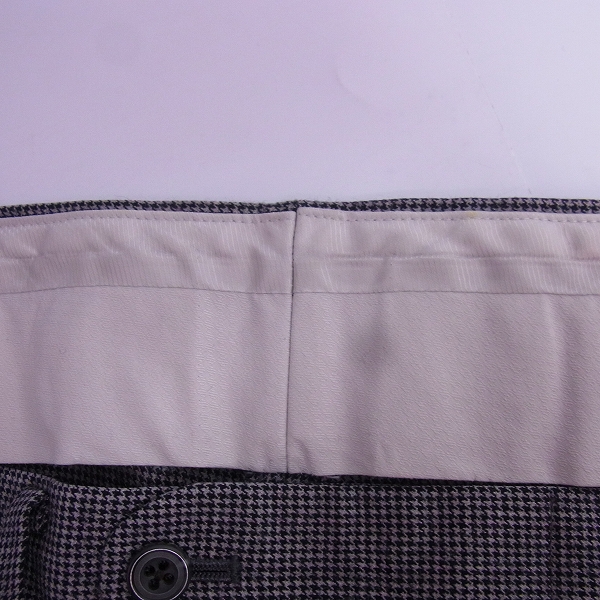 実際に弊社で買取させて頂いたBURBERRY LONDON/バーバリーロンドン 千鳥格子柄 ウールパンツ/94の画像 5枚目