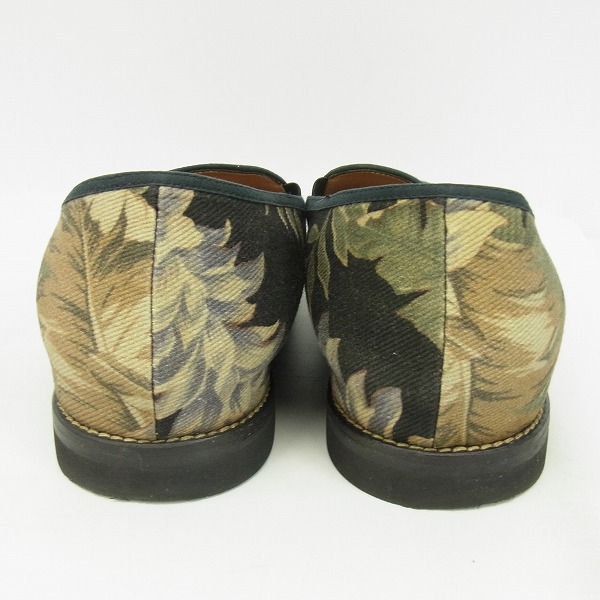 実際に弊社で買取させて頂いたDRIES VAN NOTEN/ドリスヴァンノッテン ボタニカル調 スリッポン/44の画像 1枚目