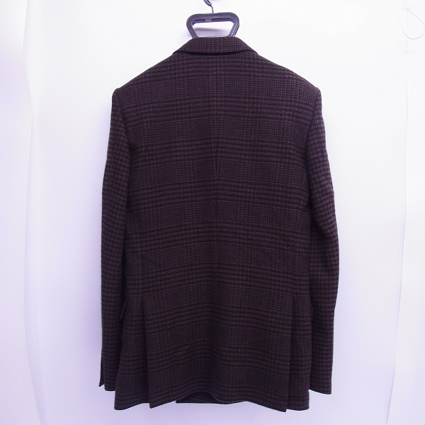 実際に弊社で買取させて頂いたJOHN LAWRENCE SULLIVAN/ジョンローレンスサリバン 千鳥格子柄 ダブルジャケットの画像 1枚目