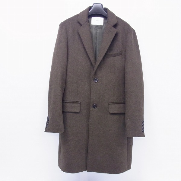 実際に弊社で買取させて頂いた417 by EDIFICE/エディフィス カシミヤ混 チェスターコート Size：M 