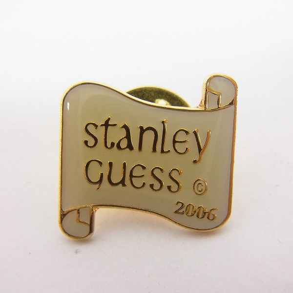 実際に弊社で買取させて頂いたSTANLEY GUESS/スタンリーゲス イベントノベルティ ピンバッジの画像 2枚目
