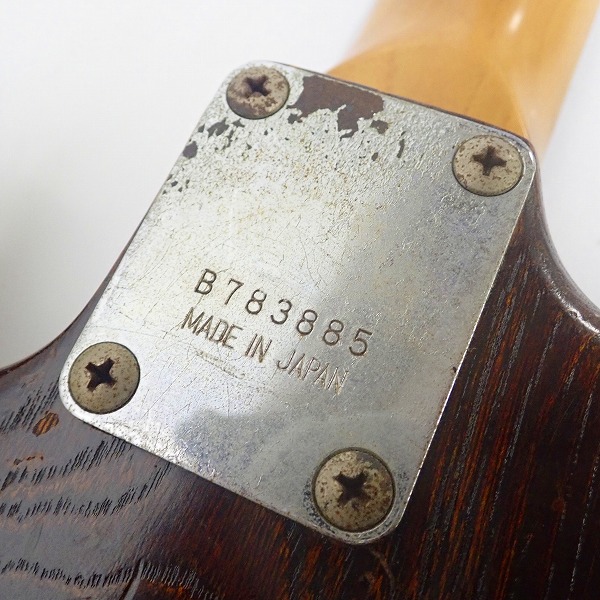 実際に弊社で買取させて頂いた★【難あり】Greco/グレコ SUPER SOUNDシリーズ エレキギター ジャパンビンテージの画像 6枚目