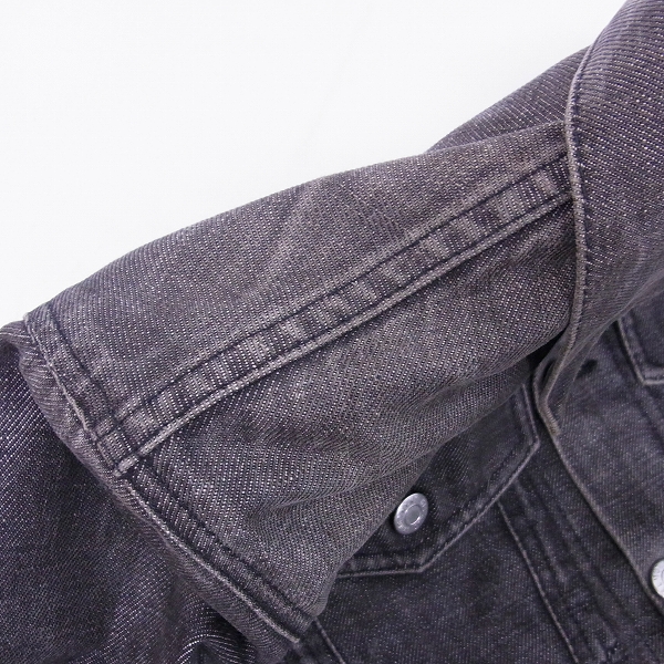 実際に弊社で買取させて頂いたHELMUT LANG/ヘルムートラング デニム ジャケット/44の画像 5枚目