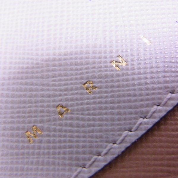 実際に弊社で買取させて頂いた【未使用】MARNI/マルニ 18AW  ラウンドファスナー 長財布/ウォレット PFMOE11U08LV520/Z071Nの画像 5枚目