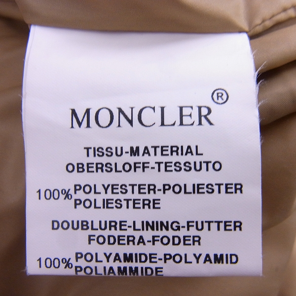 MONCLER ファー付き ダウンコート 青タグ MONCLER/モンクレール 青タグ ファー付きダウンジャケット 47352