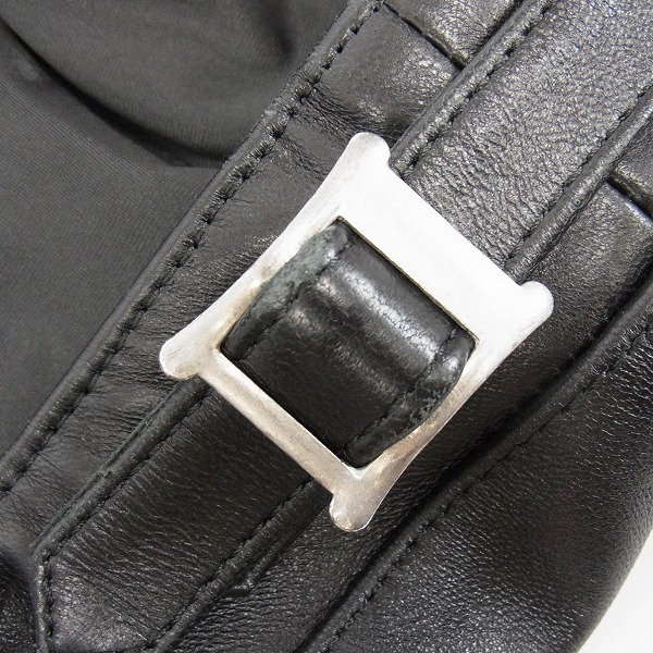 実際に弊社で買取させて頂いたRG BLACK REBEL/ルードギャラリーブラックレーベル '77 シングルライダース M の画像 7枚目