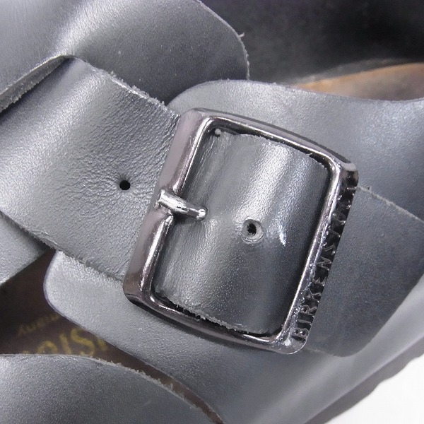 実際に弊社で買取させて頂いたBIRKEN STOCK/ビルケンシュトック London/ロンドン レザー/サンダル 44の画像 8枚目
