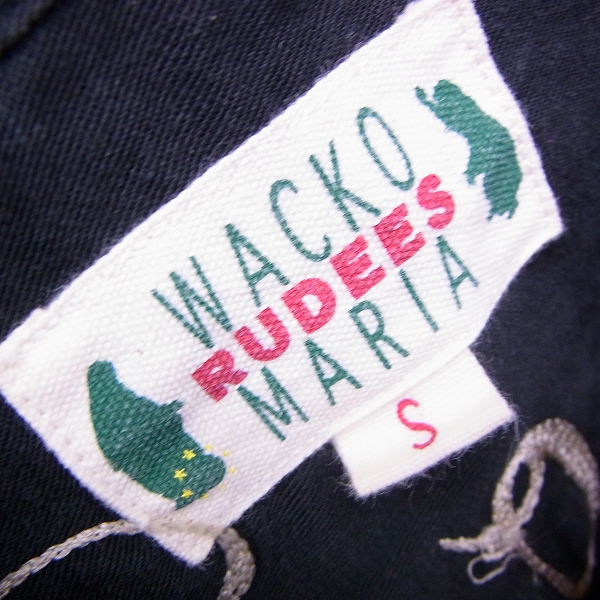 実際に弊社で買取させて頂いたWACKO MARIA/ワコマリア カウボーイ刺繍 レーヨンシャツ Sの画像 2枚目