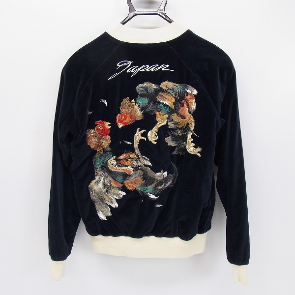 実際に弊社で買取させて頂いたDENIME ALOHA HAWAIIAN DREAM/ドゥニーム アロハハワイアンドリーム リバーシブル スカジャン/38の画像 1枚目