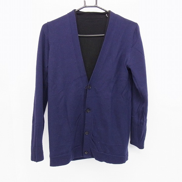 実際に弊社で買取させて頂いたjunhashimoto/ジュンハシモト レイヤードカーディガン パープル/ブラック/2の画像 2枚目