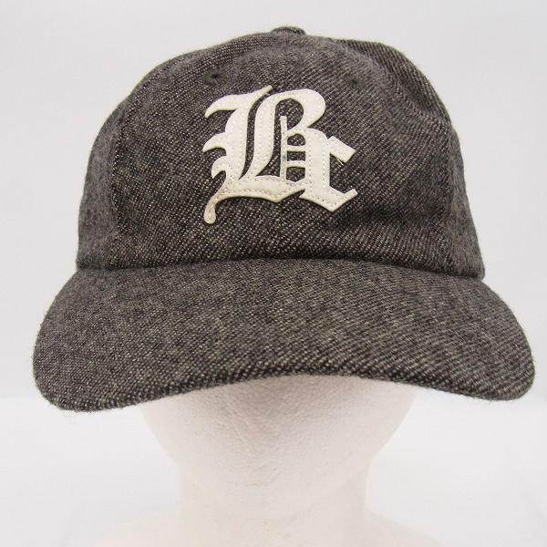 実際に弊社で買取させて頂いたBack Channel/バックチャンネル フロントパッチ キャップ グレーの画像 1枚目