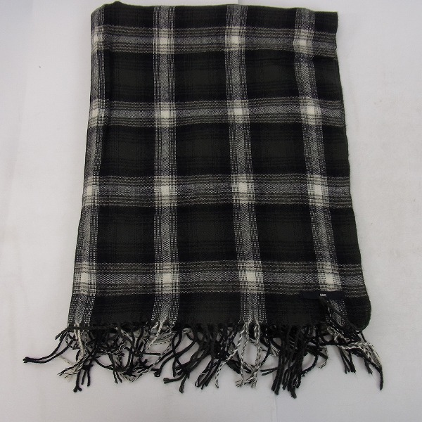 実際に弊社で買取させて頂いたHARE/ハレ チェック柄 大判ストール/スカーフ/マフラー の画像 3枚目