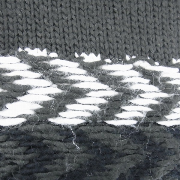 実際に弊社で買取させて頂いたHARE/ハレ アクリル/ウール混 ニット/セーター HA020046MC/Sの画像 6枚目