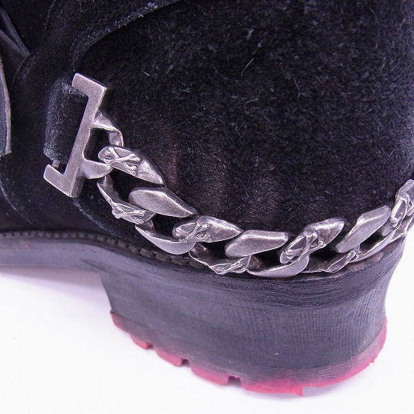 実際に弊社で買取させて頂いたhiromu takahara/ヒロムタカハラ ロングブーツ/41.5の画像 6枚目